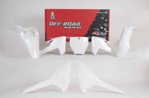 Racetech plastic kit Wit Husqvarna TC 65 2017-