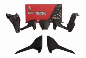 Racetech plastic kit Zwart Husqvarna TC 65 2017-