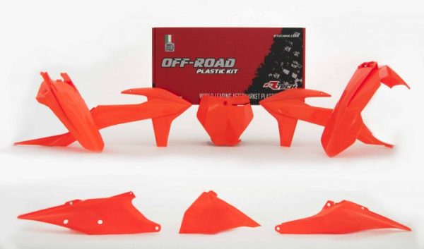 Racetech plastic kit Fluor Oranje KTM SX 125/150/250 19-22 & SX-F 250/350/450 19-22