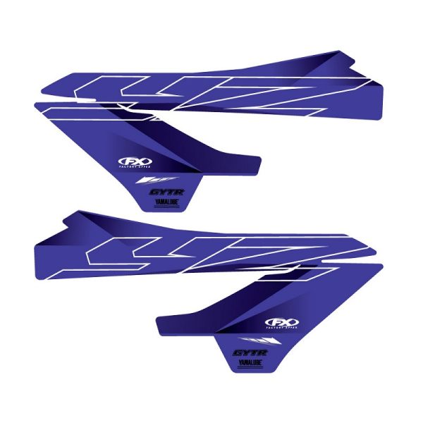 Factory Effex radiator kappen stickers Yamaha YZ 125/250 2022-