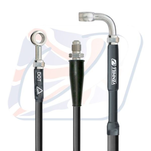 Venhill voor remleiding Zwart Kawasaki KX 125 2004-2008 & KX 250 2004-2007 & KX 250F 2004-2005 & Suzuki RM-Z 250 2004-2006