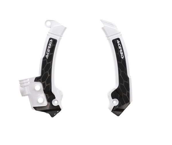 Acerbis X-Grip frame beschermers Zwart / Wit Husqvarna TC 125/250 2023- & FC 250/350/450 2023- & TE 150i/250i/300i 2024- & FE 250/350/450/501 2024-
