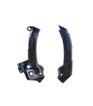 Acerbis X-Grip frame beschermers Blauw / Zwart Husqvarna TC 125/250 2023 & FC 250/350/450 2023
