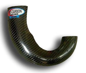 Pro Carbon uitlaatbocht bescherming KTM SX 250 2000-2010 & EXC 250/300 2000-2010 ( voor originele uitlaatbocht )