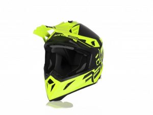 Acerbis Steel Carbon crosshelm Fluor Geel ( Maat M )