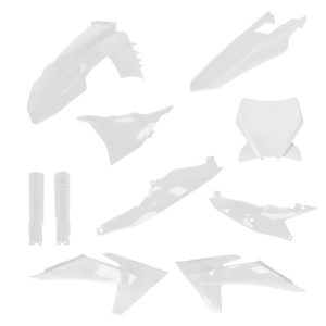 I-Plastics plastic kit ( incl voorvork beschermers ) Wit KTM SX 125/150/250/300 2023-2024 & SX-F 250/350/450 2023-2024