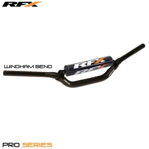 RFX Stuur F8 Taper Windham 28,6mm Zwart / Wit ( 998 renthal )
