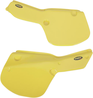 Maier zijnummerborden Geel Yamaha YZ 250/490 1984/1985