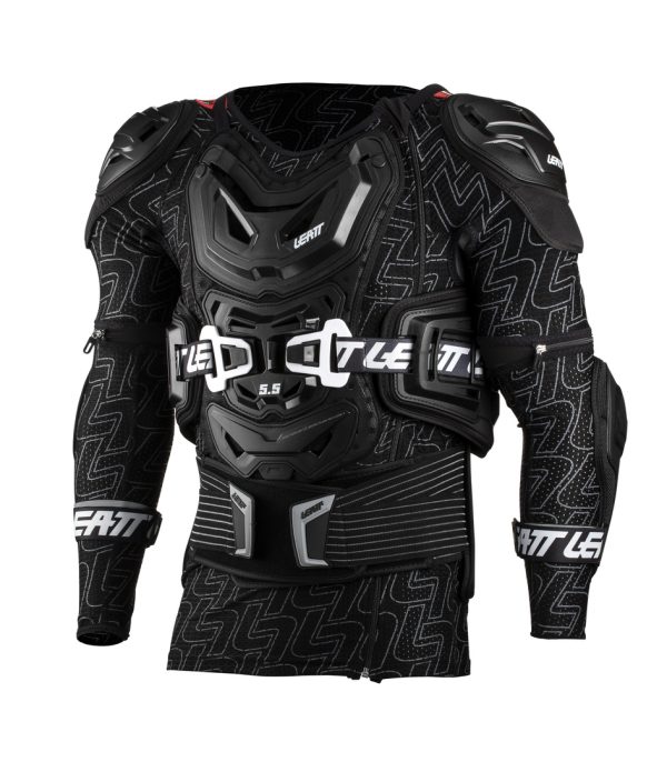 Leatt bodyprotector 5.5 zwart universeel voor volwassenen