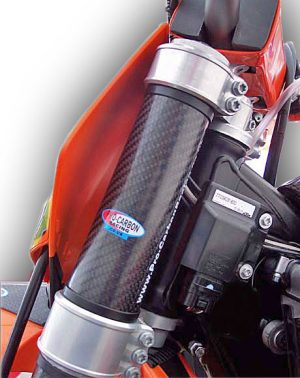 Pro Carbon bovenste voorvork deel carbon wraps ( set van links en rechts )