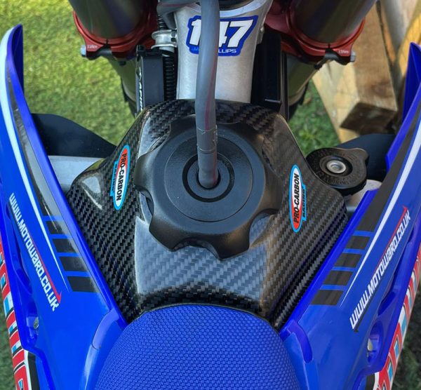 Pro Carbon tank cover set Yamaha YZ 125/250 2022 - Afbeelding 2