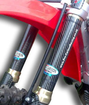 Pro Carbon onderste voorvork deel carbon wraps ( set van links en rechts )