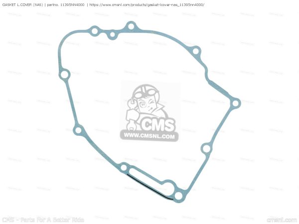 Honda OEM GASKET L.COVER (NAS)