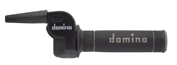 Domino Trial Gashendel Zwart met handvaten ( A240 grijs zwart )