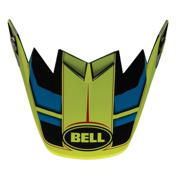 BELL Moto9/ Moto 9 flex helmklep Factory blue/yellow