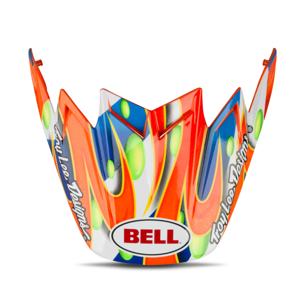 BELL Moto9/ Moto 9 flex helmklep MC Grath replica orange/oranje