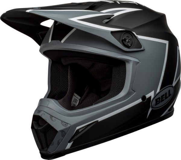 BELL MX-9 Mips Twitch Helm Zwart / Grijs / Wit 2023 Collectie
