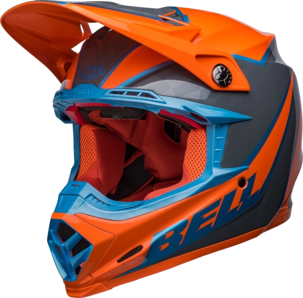 BELL Moto-9s Flex Sprite Helm Oranje / Grijs 2023 Collectie