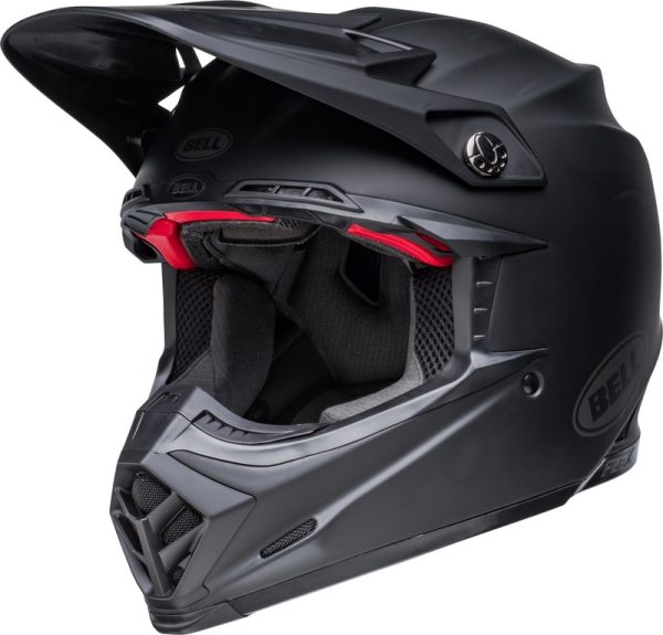 BELL Moto-9s Flex Solid Helm Mat Zwart 2023 Collectie