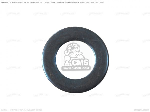 Honda OEM WASHER,PLAIN,12MM