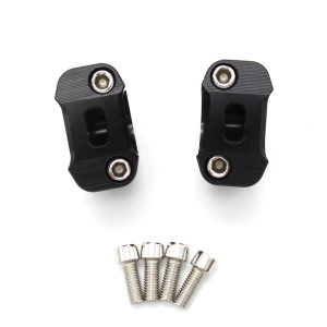 Airtime Stuurklemmen voor 22mm stuur naar 28,6mm universeel ( Zwart )