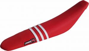 Cross X Zadelovertrek Rood TLD met 3 witte lijnen Gas Gas MC/MC-F/EC/EC-F 125-450 2021-