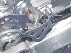 Works Connection achter remklauw beschermer Yamaha YZ / YZ-F 125-426 1993-2002