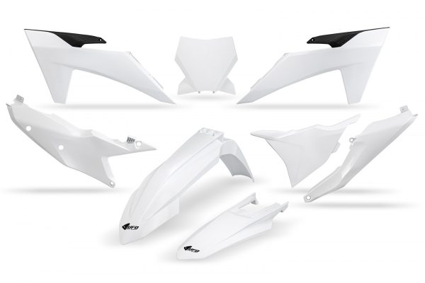 UFO plastic kit Wit KTM SX 125/150/250/300 2023-2024 & SX-F 250/350/450 2023-2024