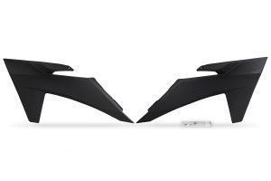UFO Radiator Kappen Zwart KTM SX 125/150/250/300 2023-2024 & SX-F 250/350/450 2023-2024 & EXC/EXC-F 250/300/350/450/500 2024-