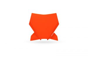 UFO Voornummerplaat Fluor Oranje KTM SX 125/150/250/300 2023- & SX-F 250/350/450 2023-