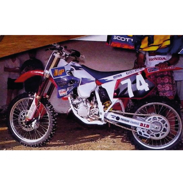 Blackbird zadelhoes Team Honda Maddii 1995 Honda CR 125R 1993-1997 & CR 250R 1992-1996 - Afbeelding 2