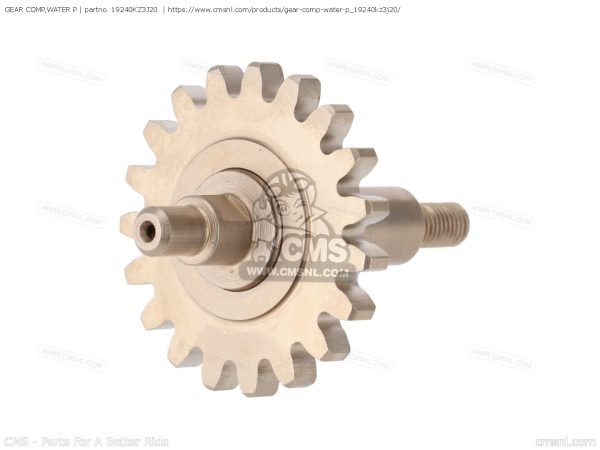 Honda OEM GEAR COMP,WATER P
