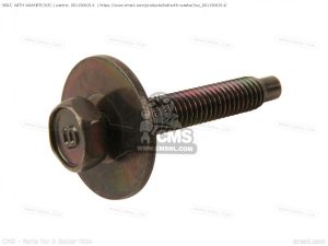 Yamaha OEM schroef 90119-06214-00