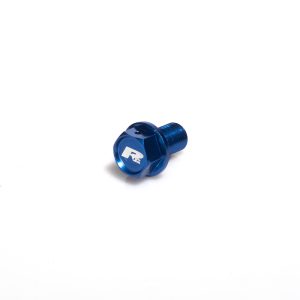 RFX magnetische aftapbout blauw M10 X 16MM X 1.25 YAMAHA YZ125 05-, YZ/WR250F 01-, YZ/WR450F 03- ( koperen ring inbegrepen )
