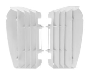Racetech reinforced radiator roosters/lamellen Wit Yamaha YZ 125/250 2022-