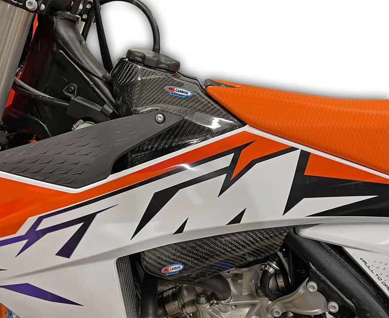 Ktm fuel tank cover deals