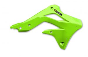 Cycra Powerflow Radiator Kappen Groen Kawasaki KX 450F 2012-2015