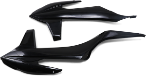 Cycra Powerflow Radiator Kappen Zwart KTM SX 125/150/250 2019-2022 & SX-F 250/350/450 2019-2022 & EXC 250/300 20- & EXC-F 250/350/450/500 20-