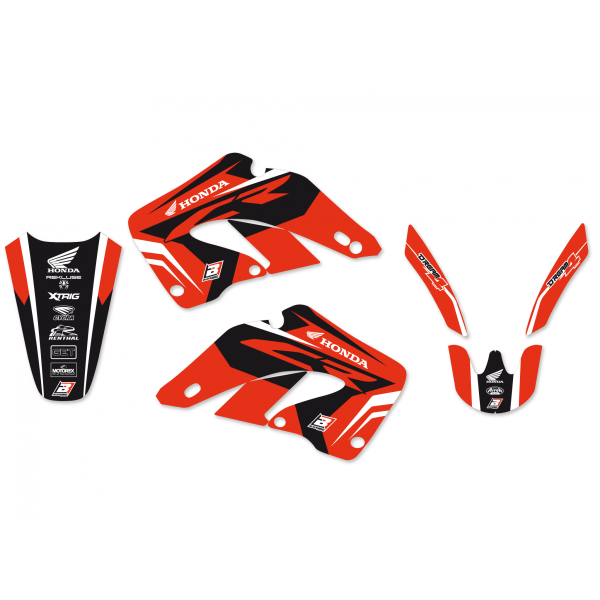 Blackbird Dream 4 stickerset 3 delig Honda CR 125R/250R 2000-2001