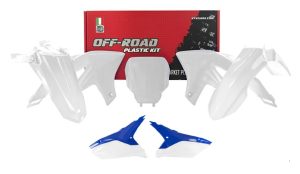 Racetech plastic kit Wit Yamaha YZ 250F 2024- & YZ 450F 2023