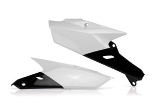 Cycra Zijnummerborden Wit / Zwart Yamaha WR 250F 2015-2019 & WR 450F 2016-2018 & YZ 250F 2014-2018 & YZ 450F 2014-2017