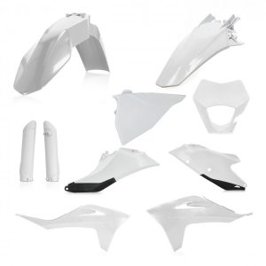 Cycra ( full kit ) plastic kit Wit / Zwart Gas Gas EC 250/300 2021- & EC 250F/350F 2021-