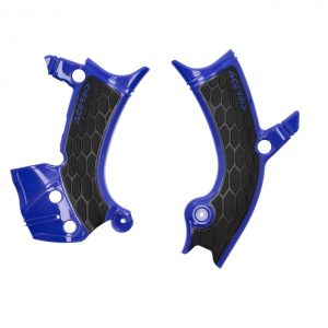 Acerbis X-Grip frame beschermers blauw / zwart Yamaha YZ 250F 2024- & YZ 450F 2023- & Fantic XXF 450 2024-
