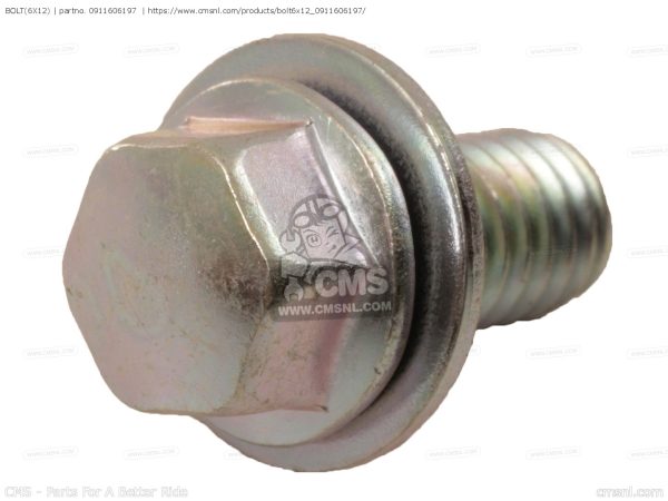 Suzuki OEM bout 09116-06197 ( 6x12 )