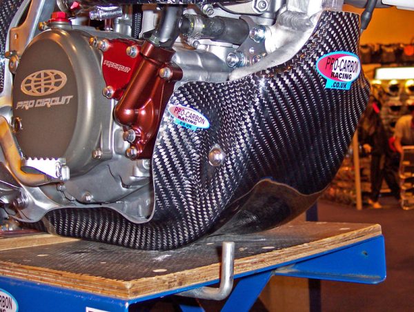 Pro Carbon blokbeschermer Kawasaki KX 450F 2006-2008