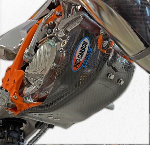 Pro Carbon blokbeschermer KTM SX 85 2018-2024 & Husqvarna TC 85 2018-2024 & Gas Gas MC 85 2021-2024