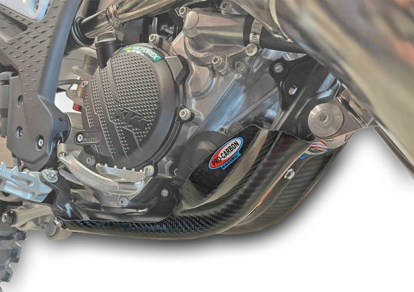 Pro Carbon blokbeschermer Husqvarna TC 125 2023- & KTM SX 125 2023- & Gas Gas MC 125 2024- - Afbeelding 3