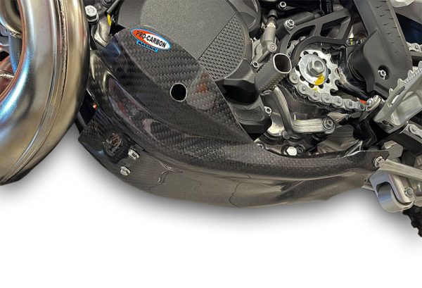 Pro Carbon blokbeschermer KTM SX 250/300 2023- & EXC 250/300 TBI 2024- & Husqvarna TC 250 2023- & TE 250/300 TBI 2024- & Gas Gas EC 250/300 2024- - Afbeelding 3