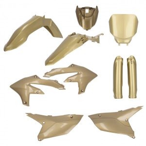 Acerbis plastic kit Goud Yamaha YZ 250F 2024- & YZ 450F 2023-2024 ( Limited Edition 50 years Acerbis )