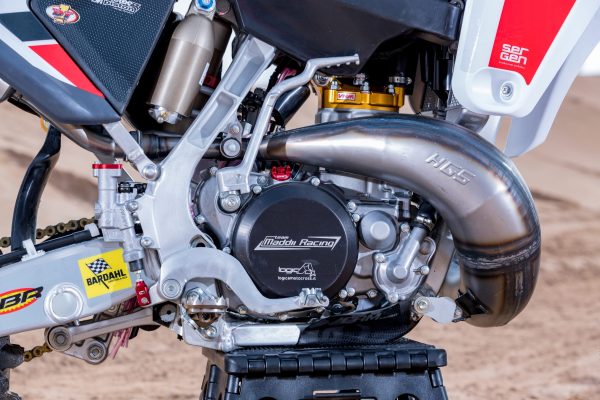 VHM Cylinderkop goud Yamaha YZ 250 1999-2023 & Fantic XX 250 2021-2023 - Afbeelding 2